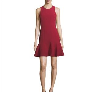Elizabeth and James Red Fit & Flare Dress